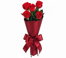 Букет 5 Красных роз Эдлесс Лав #REPLACE_PRED# Придорожной