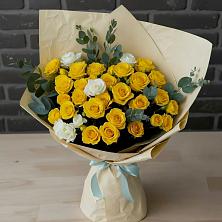 Букет цветов из:  Розы в Придорожной