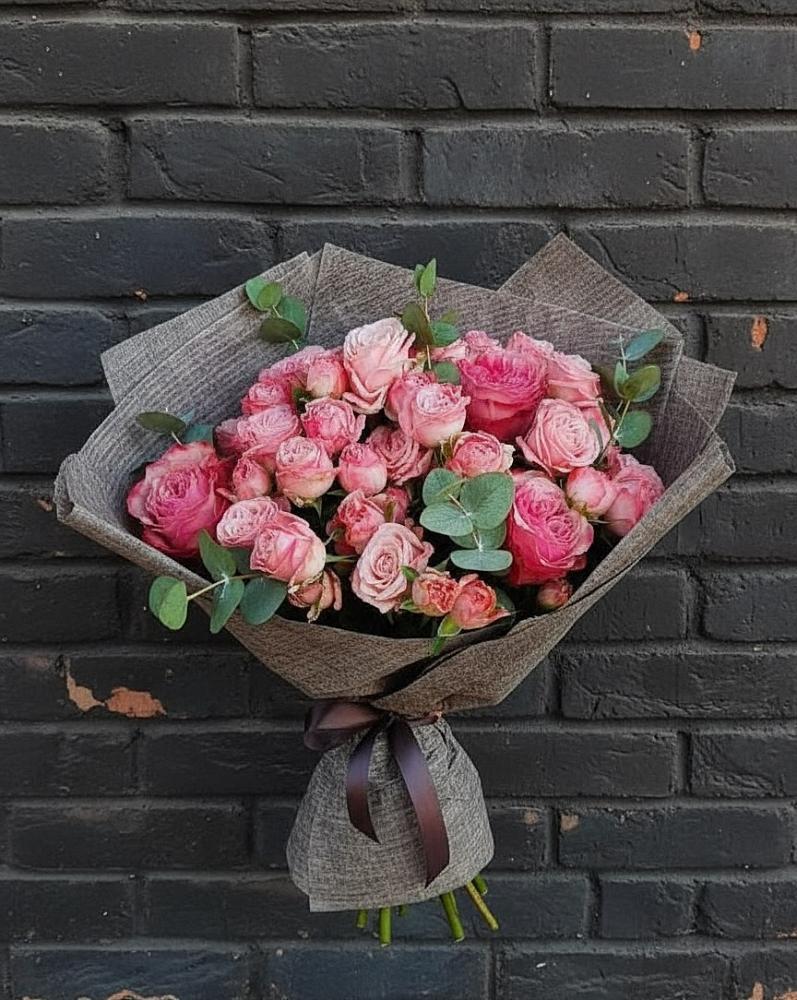 Букет цветов из: Розы в Придорожной