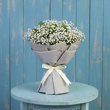 Букет цветов из:  Гипсофила в Придорожной