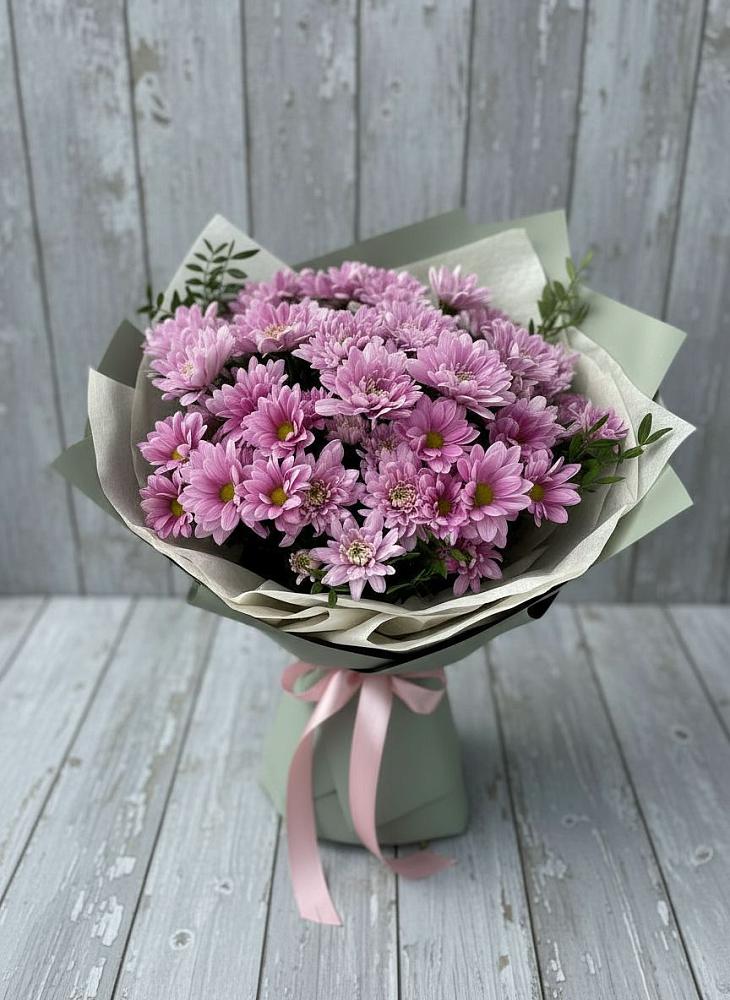 Букет цветов из: Хризантемы в Придорожной