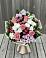 Букет цветов из: Альстромерии, Гвоздики, Розы и Хризантемы в Придорожной
