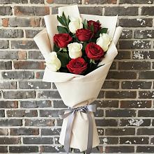 Букет цветов из:  Розы в Придорожной