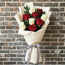 Букет цветов из:  Розы в Придорожной