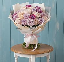 Букет цветов из:  Розы в Придорожной