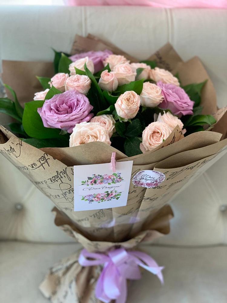 Букет цветов из: Розы в Придорожной