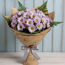 Букет цветов из:  Хризантемы #REPLACE_PRED# Придорожной