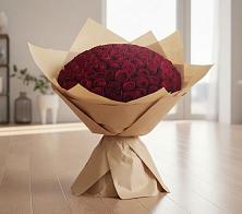 Букет 101 Красная роза в Придорожной