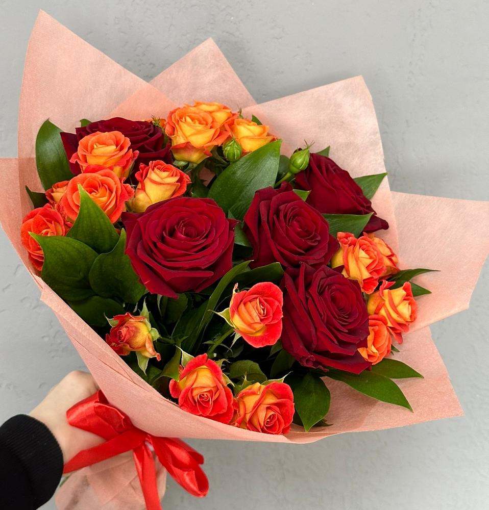 Букет Любовь и восторг в Придорожной