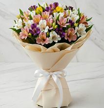 Букет цветов из:  Альстромерии в Придорожной