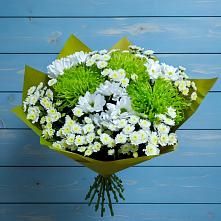 Букет цветов из:  Хризантемы в Придорожной