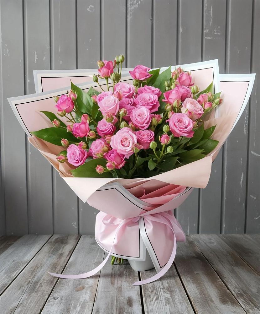 Букет Розовый кустик в Придорожной