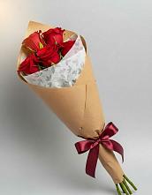 Букет цветов из:  Розы в Придорожной