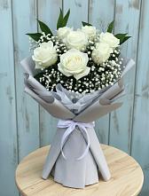 Букет цветов из:  Розы в Придорожной