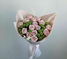 Букет цветов из:  Розы и Хризантемы в Придорожной