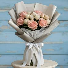 Букет цветов из:  Розы в Придорожной