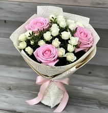 Букет цветов из:  Розы в Придорожной