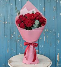 Букет цветов из:  Розы в Придорожной