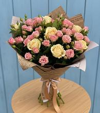 Букет цветов из:  Розы #REPLACE_PRED# Придорожной