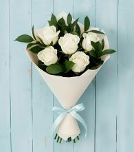 Букет цветов из:  Розы в Придорожной