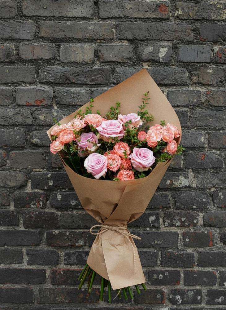 Букет цветов из: Розы в Придорожной