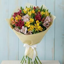 Букет цветов из:  Альстромерии в Придорожной