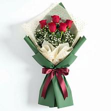 Букет цветов из:  Розы в Придорожной