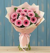 Букет цветов из:  Герберы в Придорожной