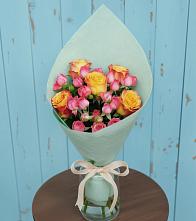 Букет цветов из:  Розы в Придорожной