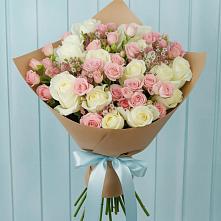 Букет цветов из:  Розы #REPLACE_PRED# Придорожной
